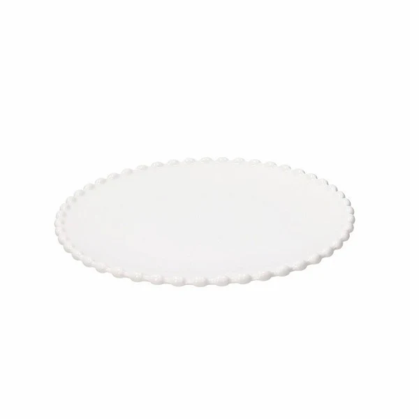 Ornament Pearl Cake Plate 30cm - Inhomebuy