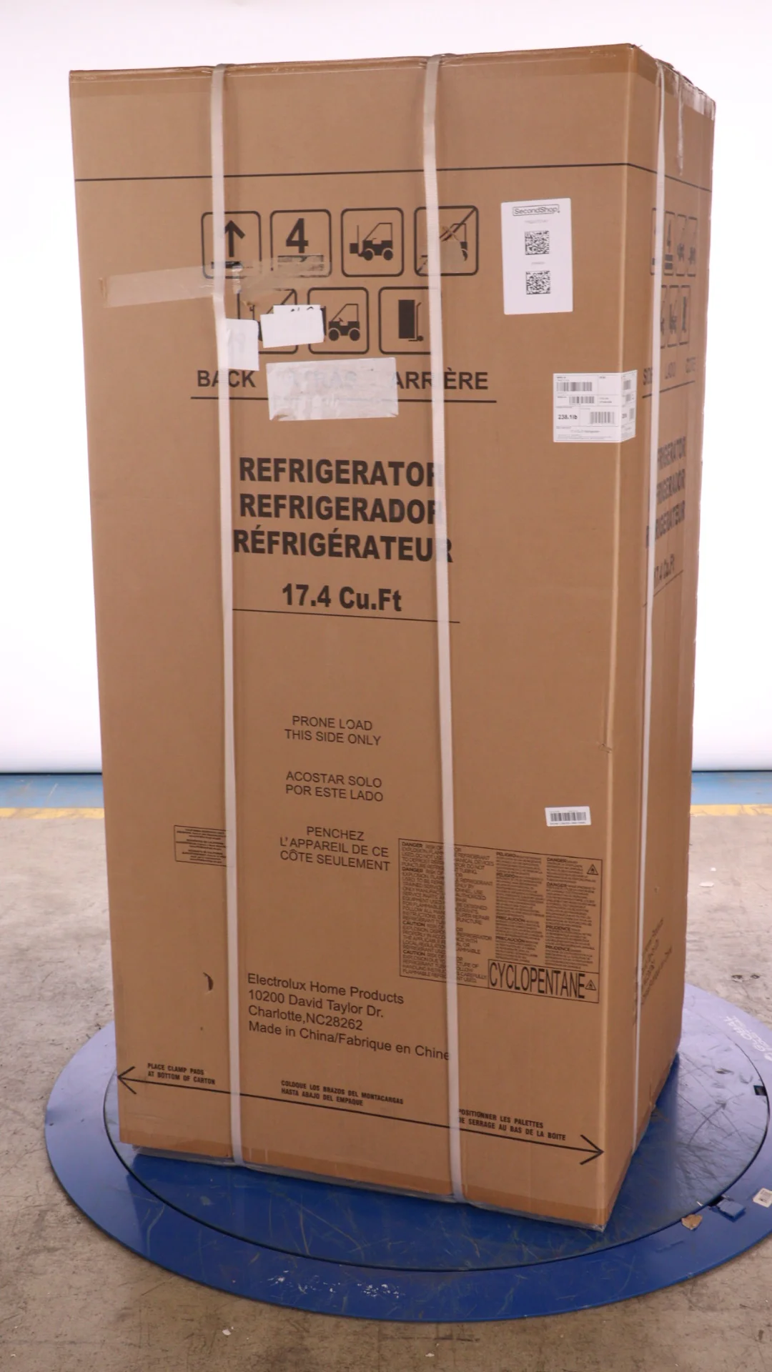 FRIGIDAIRE 33 IN 17.4 CU FT. STAINLESS STEEL FRENCH FOUR DOOR REFRIGERATOR WITH ADJUSTABLE FREEZER S - Inhomebuy