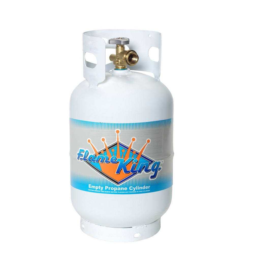 Flame King YSN100HOGb 100 lb Pound Horizontal & Vertical Propane Cylinder Pol Valve - Inhomebuy