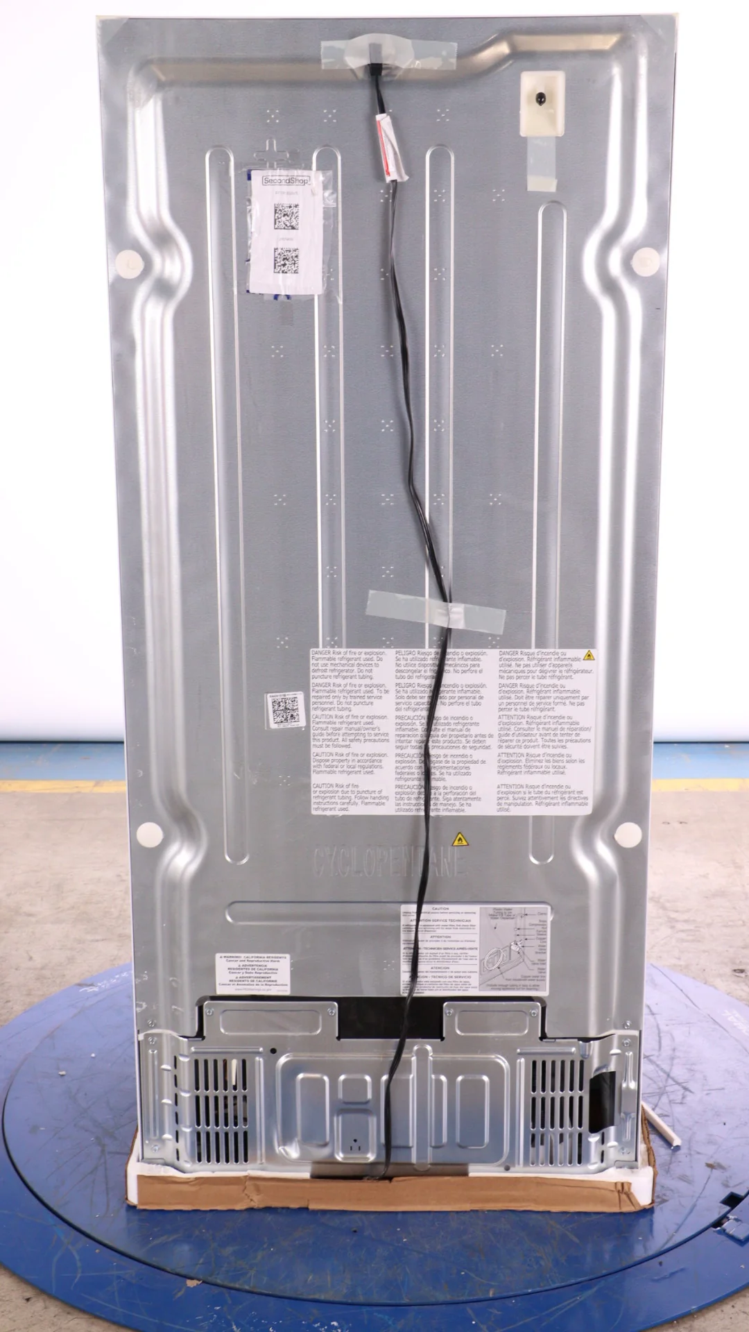 Frigidaire 30in. 18.3 cu. ft. Stainless Steel Top Freezer Refrigerator - FFTR1835VS - Inhomebuy