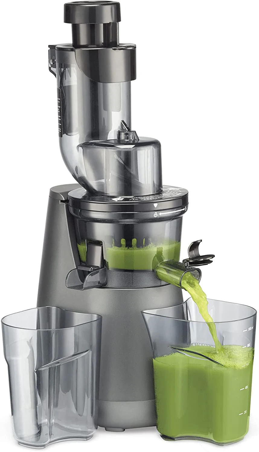 Cuisinart Masticating Slow Juicer: 200W, silver | CSJ-300C - Inhomebuy