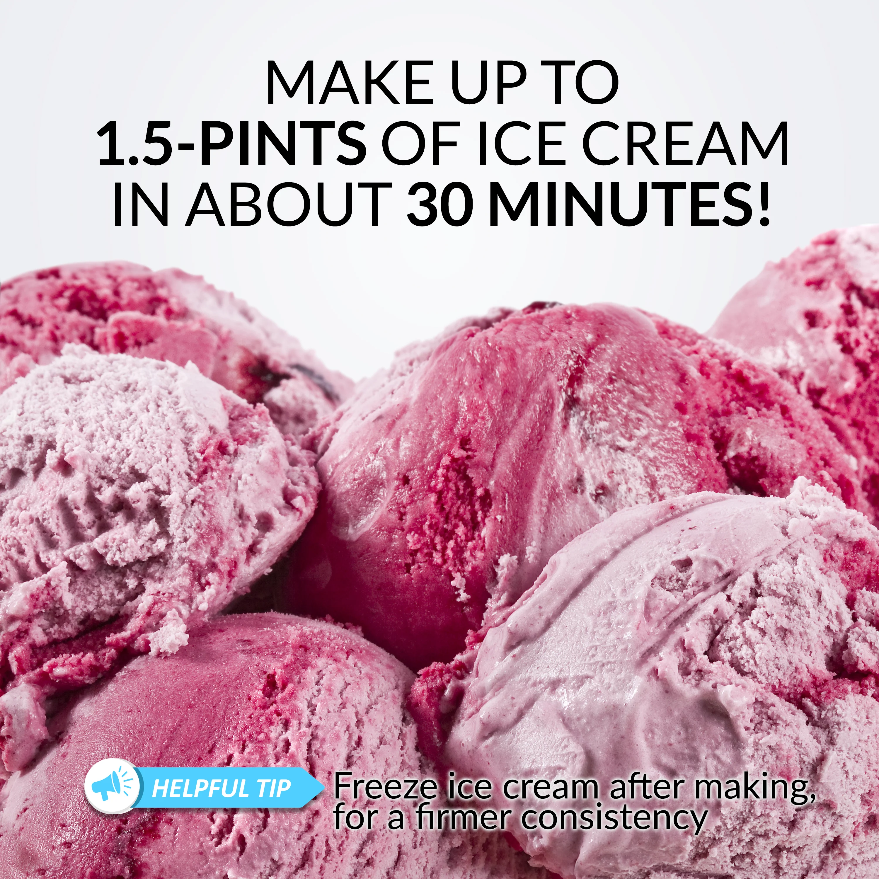 1.5-Pint Electric Ice Cream Maker - Inhomebuy