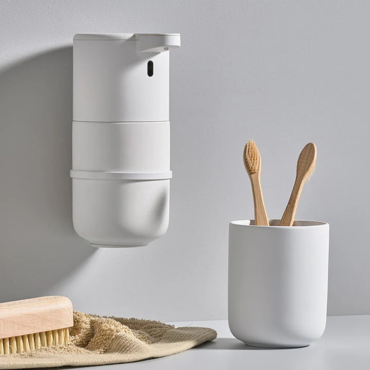 Ume Toothbrush Mug White - Inhomebuy