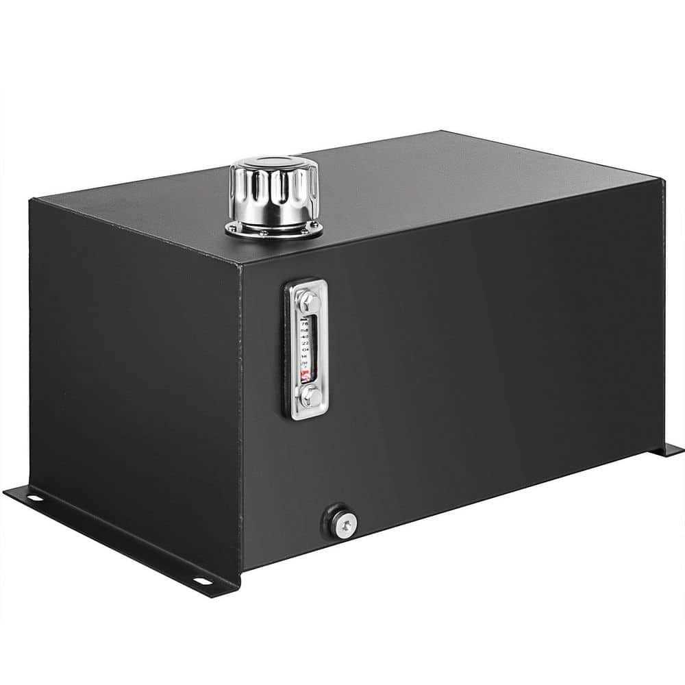 VEVOR Hydraulic Fluid Tank Reservoir 10 Gal Fuel Tank Heavy Duty Hydraulic Steel Fluid Tank - Inhomebuy