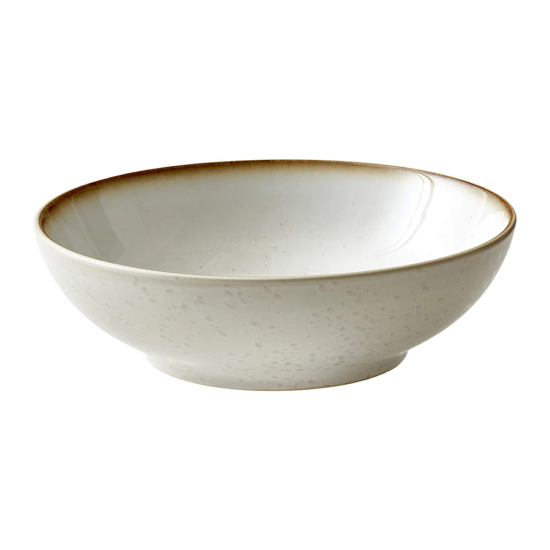 Salad Bowl 24cm Cream Cream Bitz - Inhomebuy