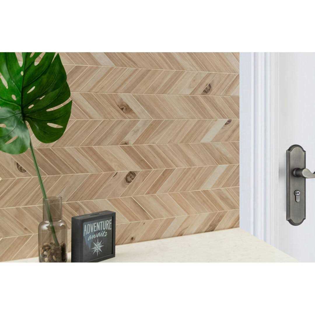 MSI Havenwood Chevron Matte Porcelain Tile - Inhomebuy