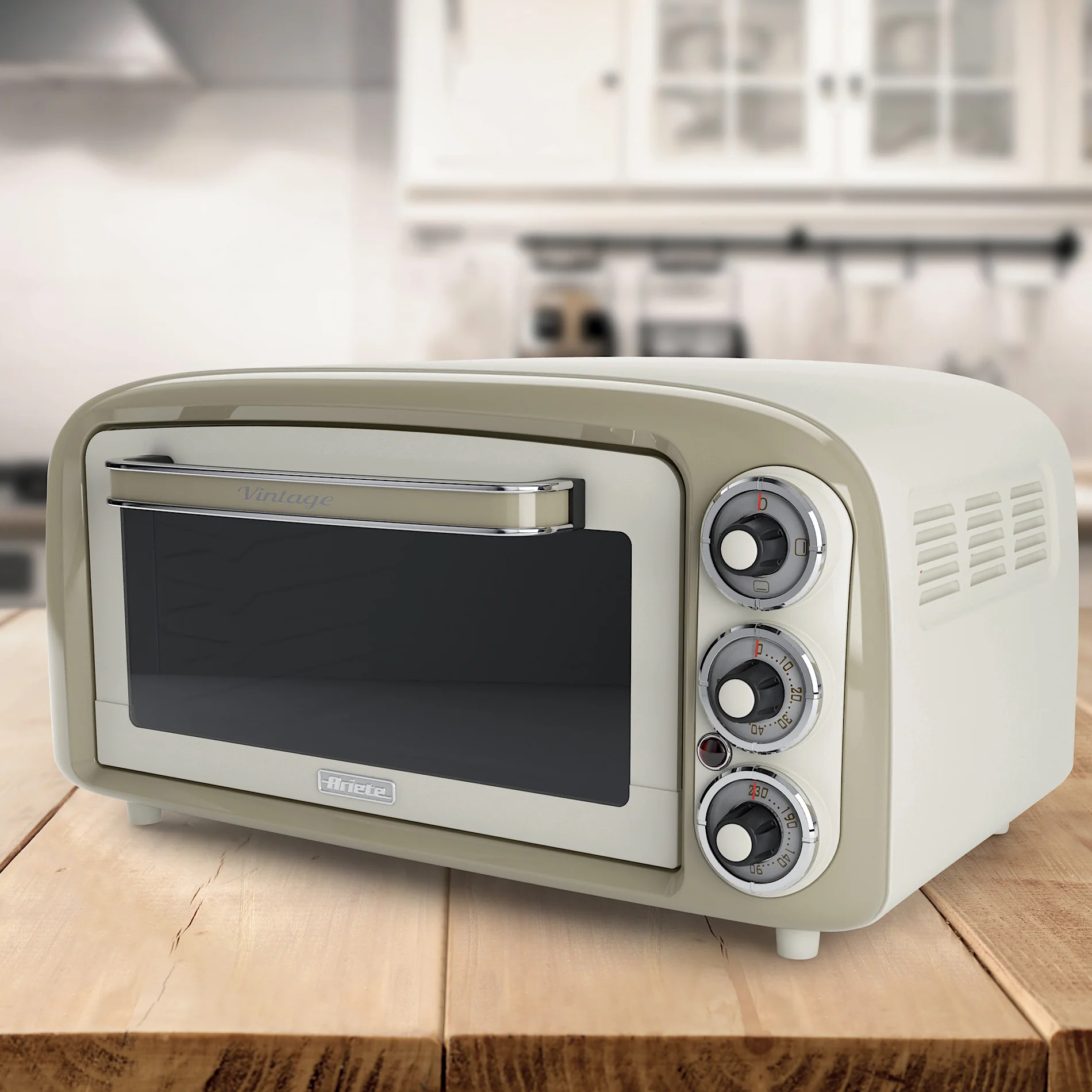 Vintage Electric Oven Beige 18L - Inhomebuy