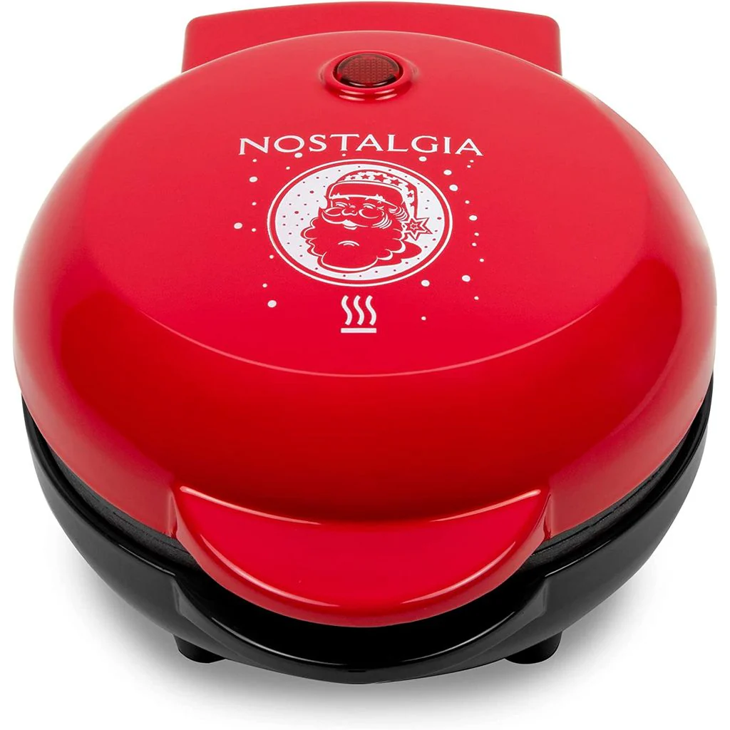 MyMini Personal Electric Santa Waffle Maker - Inhomebuy