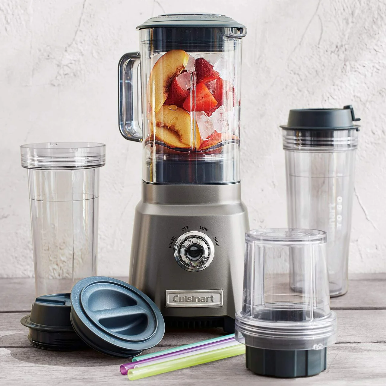Cuisinart Hurricane Compact Juicing Blender |CPB-380C| Gunmetal - Inhomebuy