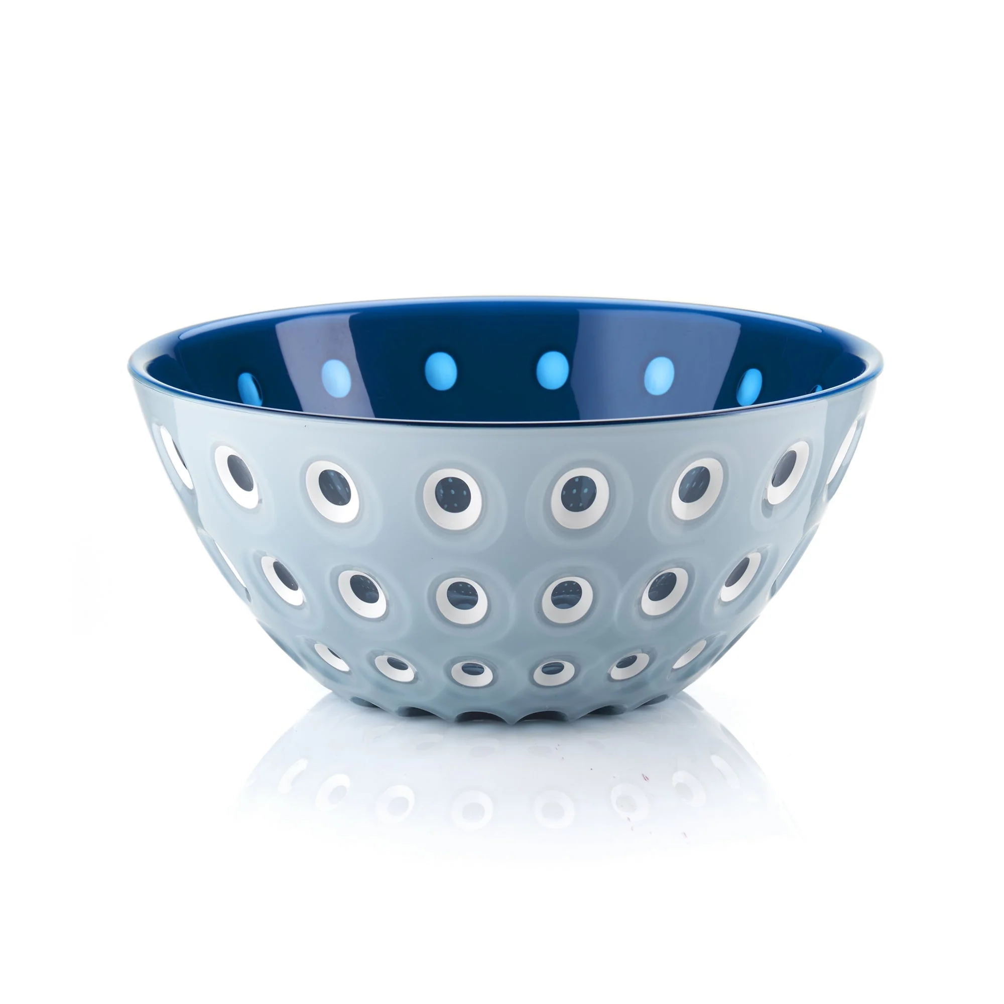 Bowl 20cm LE MURRINE Blue/White/Orange - Inhomebuy