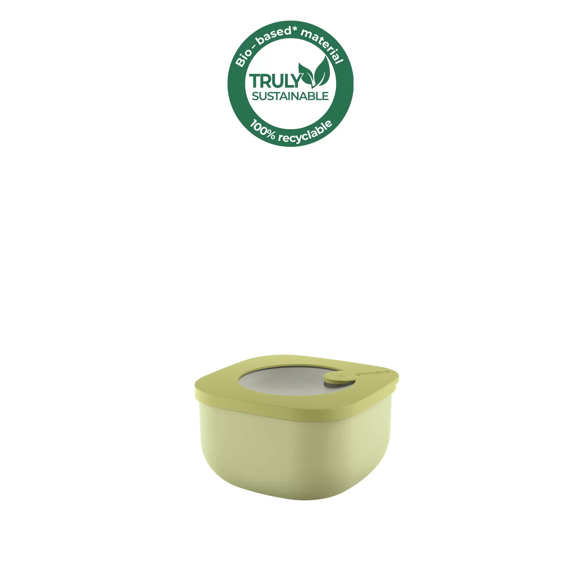 S STORE&MORE - Shallow Airtight Fridge/ Freezer/ Microwave Containers 450cc Avocado Green - Inhomebuy