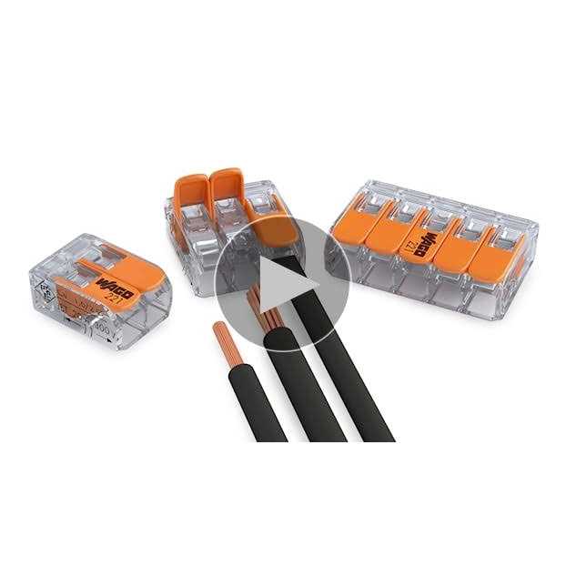 New Age America Wago 221 Series Compact Splicing Wire Connectors Assortment Pack - Inhomebuy