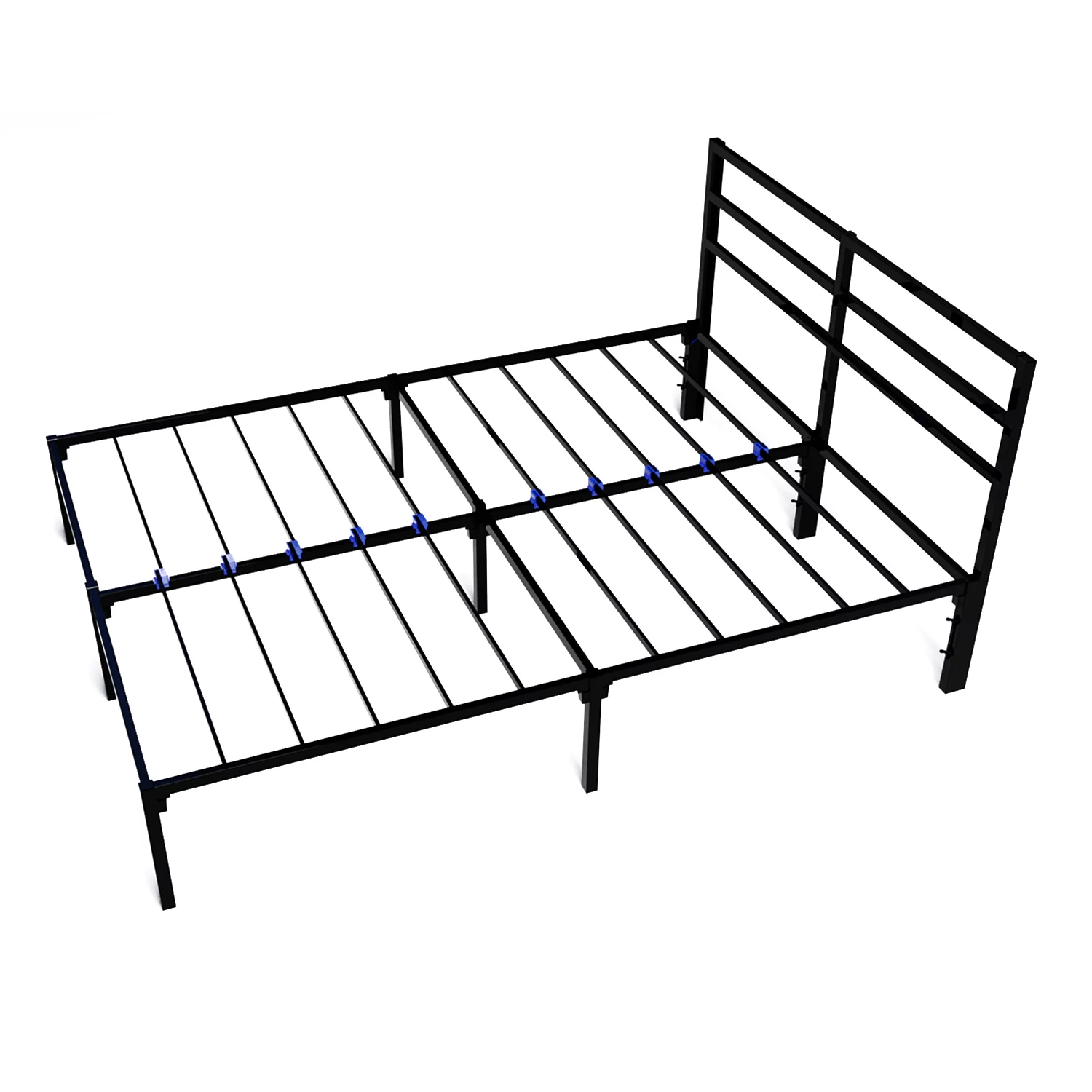 Twin XL Platform Bed Frame | Quiet & Sturdy | No Box Spring | 14