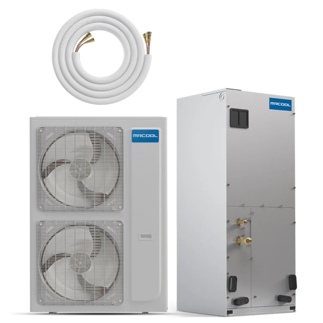 MRCOOL Universal 4-5 Ton 18 SEER Central Heat Pump Split System with 25 ft. Lineset, MDU18048060-25 - Inhomebuy