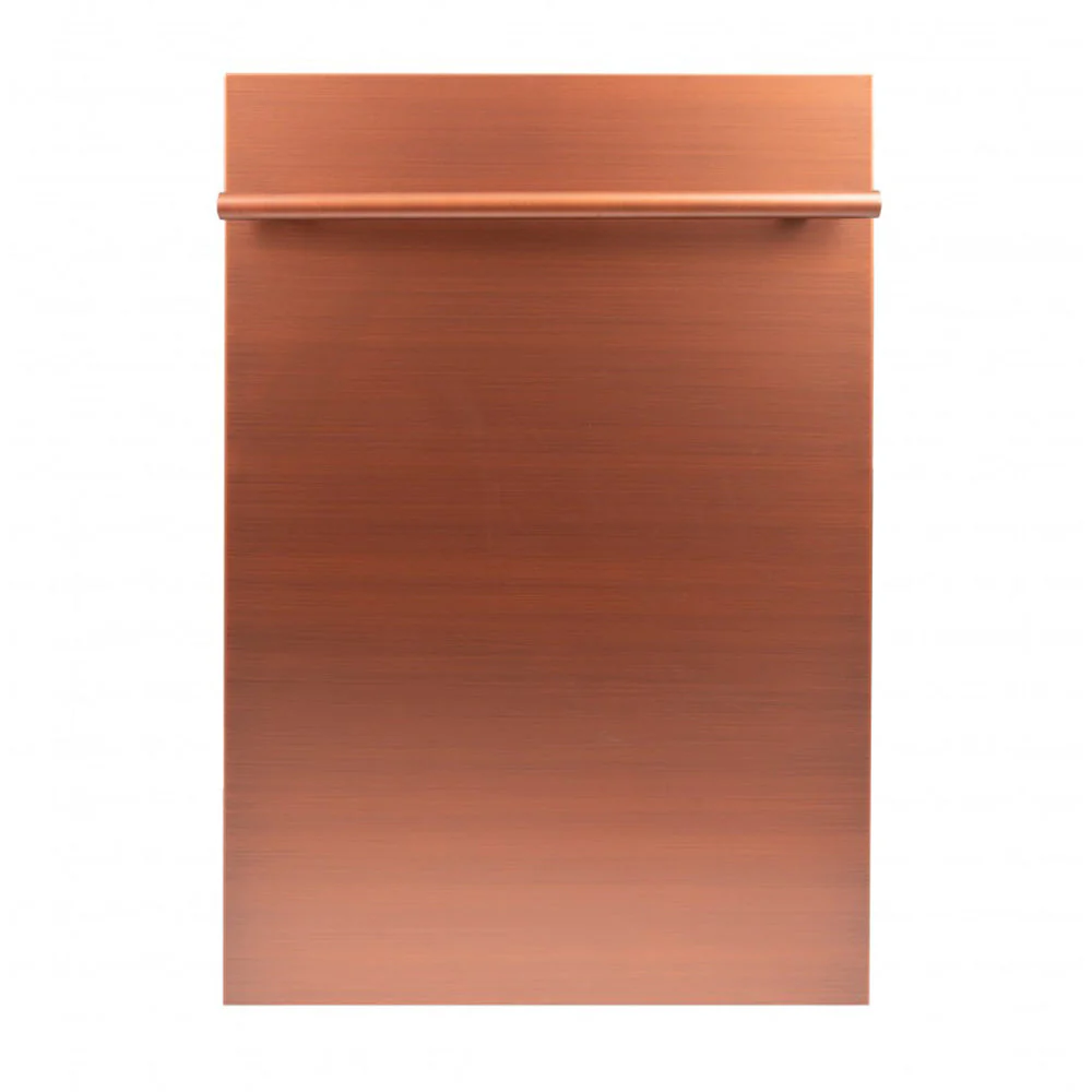 ZLINE 18 in. Top Control Dishwasher in Copper with Stainless Steel Tub, DW-C-18 - Inhomebuy