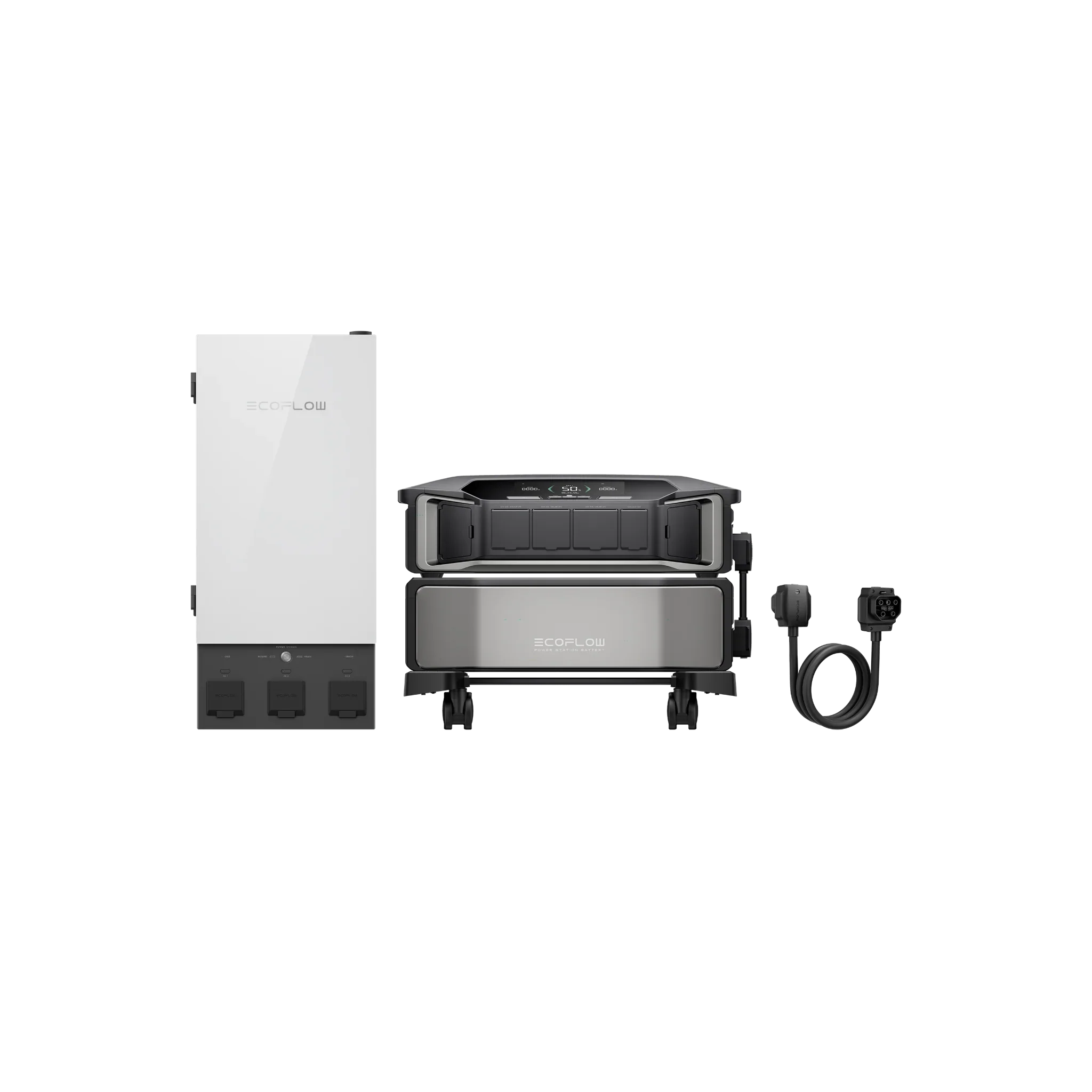 EcoFlow Package - DELTA Pro Ultra Single Inverter, 1 x Battery Pack (6kWh) and Smart Home Panel 2, EFDPU-BP-SHP2-US - Inhomebuy