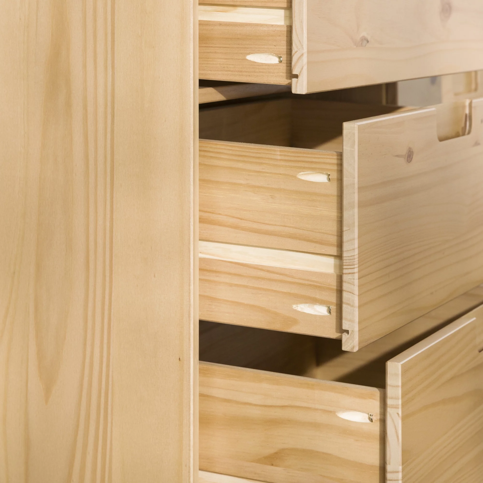 Walker Edison Sonoma 6-Drawer Solid Wood Caramel Dresser - Inhomebuy