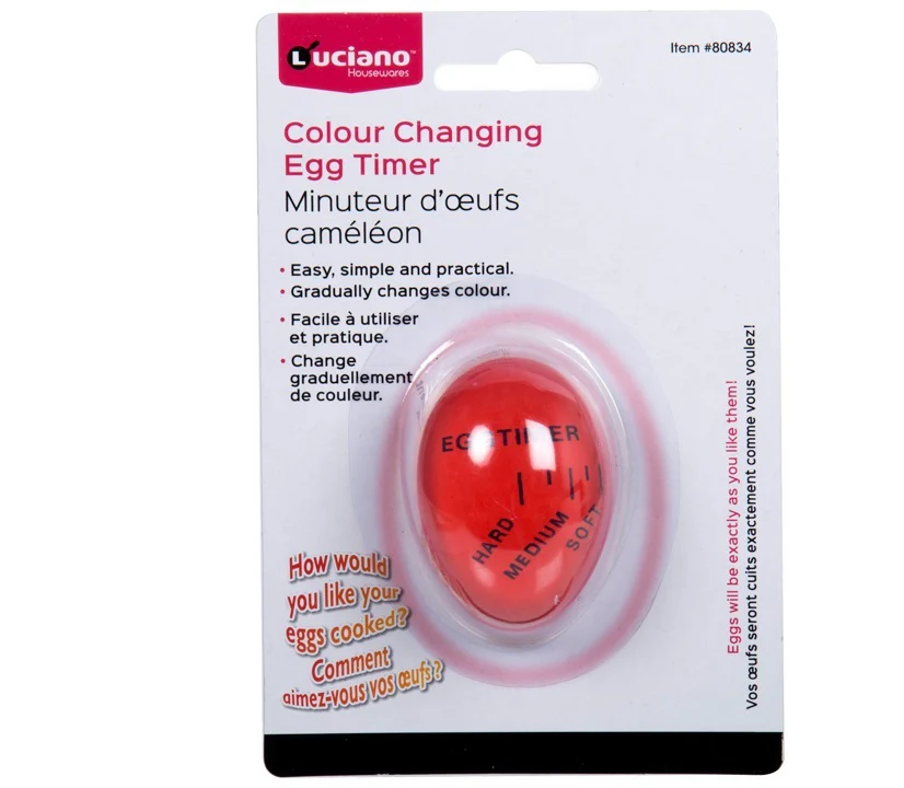 Luciano Colour Changing Egg Timer | 80834 - Inhomebuy