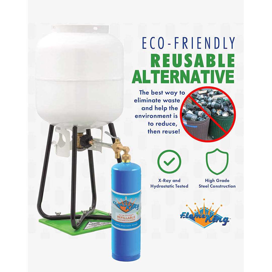 Flame King YSN10LB Propane Tank - Inhomebuy