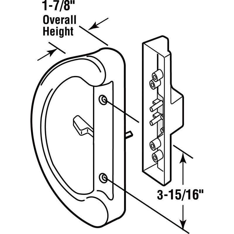 Prime-Line Passage Door Sprg Latch - Inhomebuy