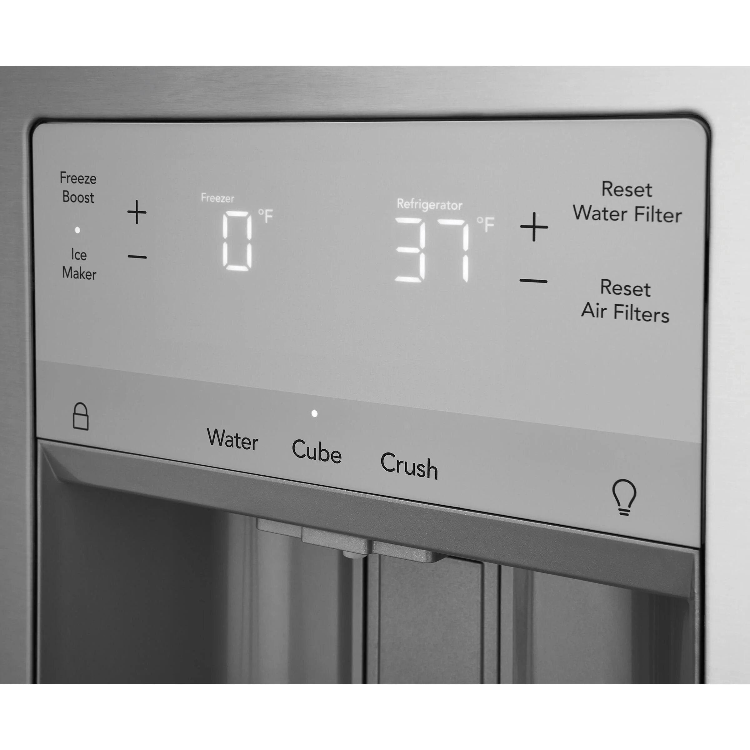 FRIGIDAIRE 36 IN. 22.6 CU FT. STAINLESS STEEL COUNTER-DEPTH FRENCH DOOR REFRIGERATOR - FRFC2323AS - Inhomebuy