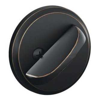 Schlage One-Sided Deadbolt with Exterior Plate - Inhomebuy