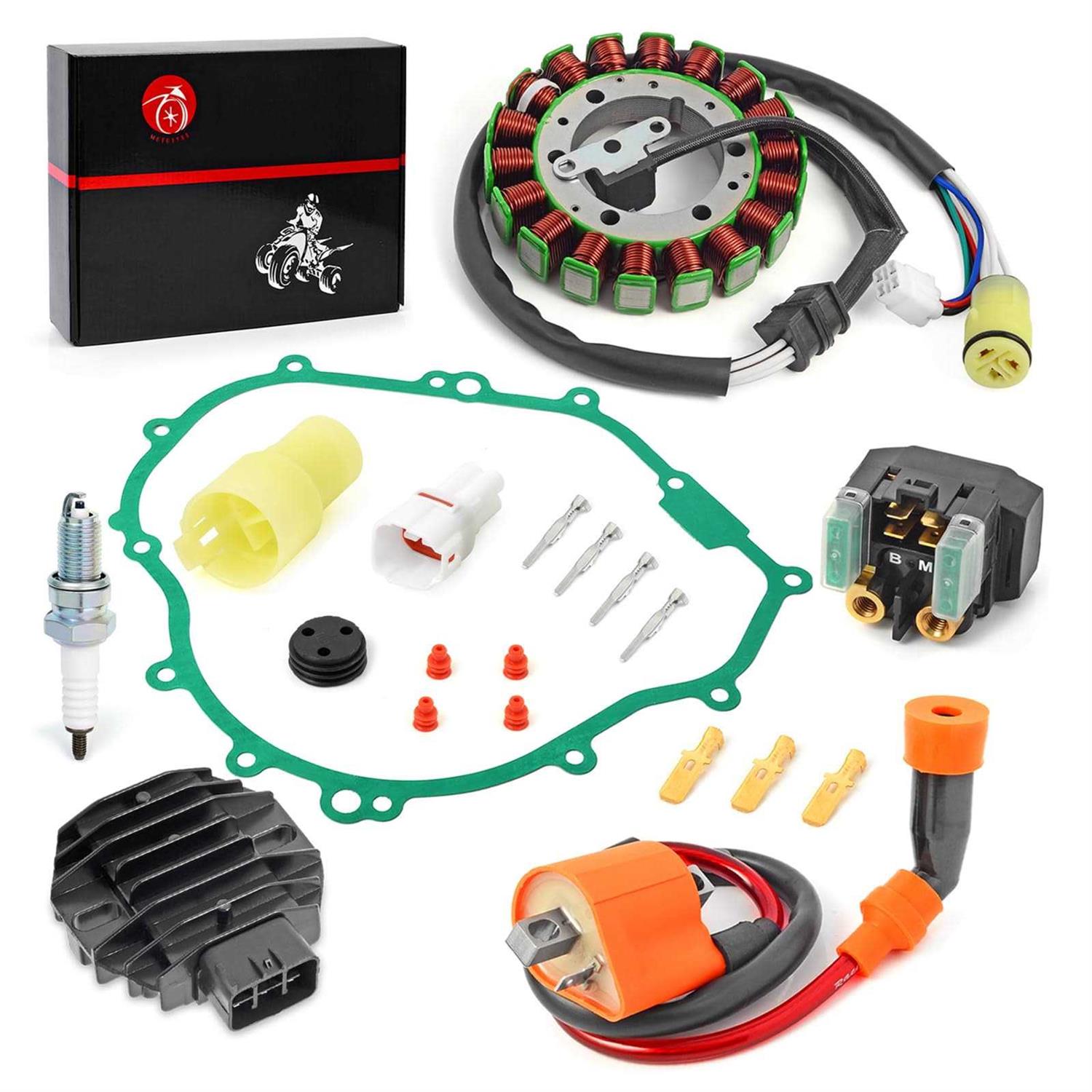 Stator & Rectifier Gasket Compatible with Honda Trx400ex Trx400x 400ex 400x 1999-2014 31120-hn1-00331120-hn1-a41 - Inhomebuy