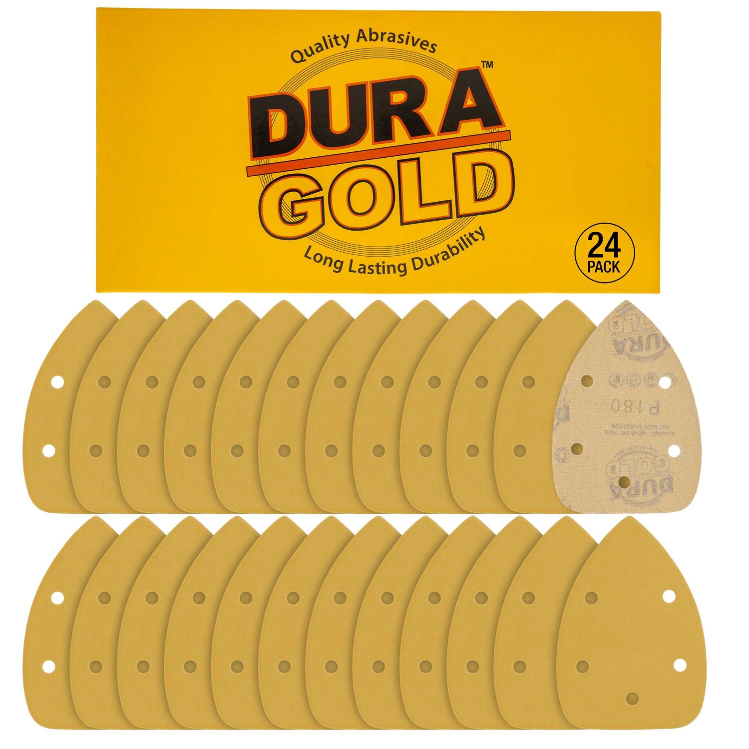 Dura-gold Grit 5 inch Green Film PSA Self Adhesive Stickyback Sanding Discs for DA Sanders - Inhomebuy