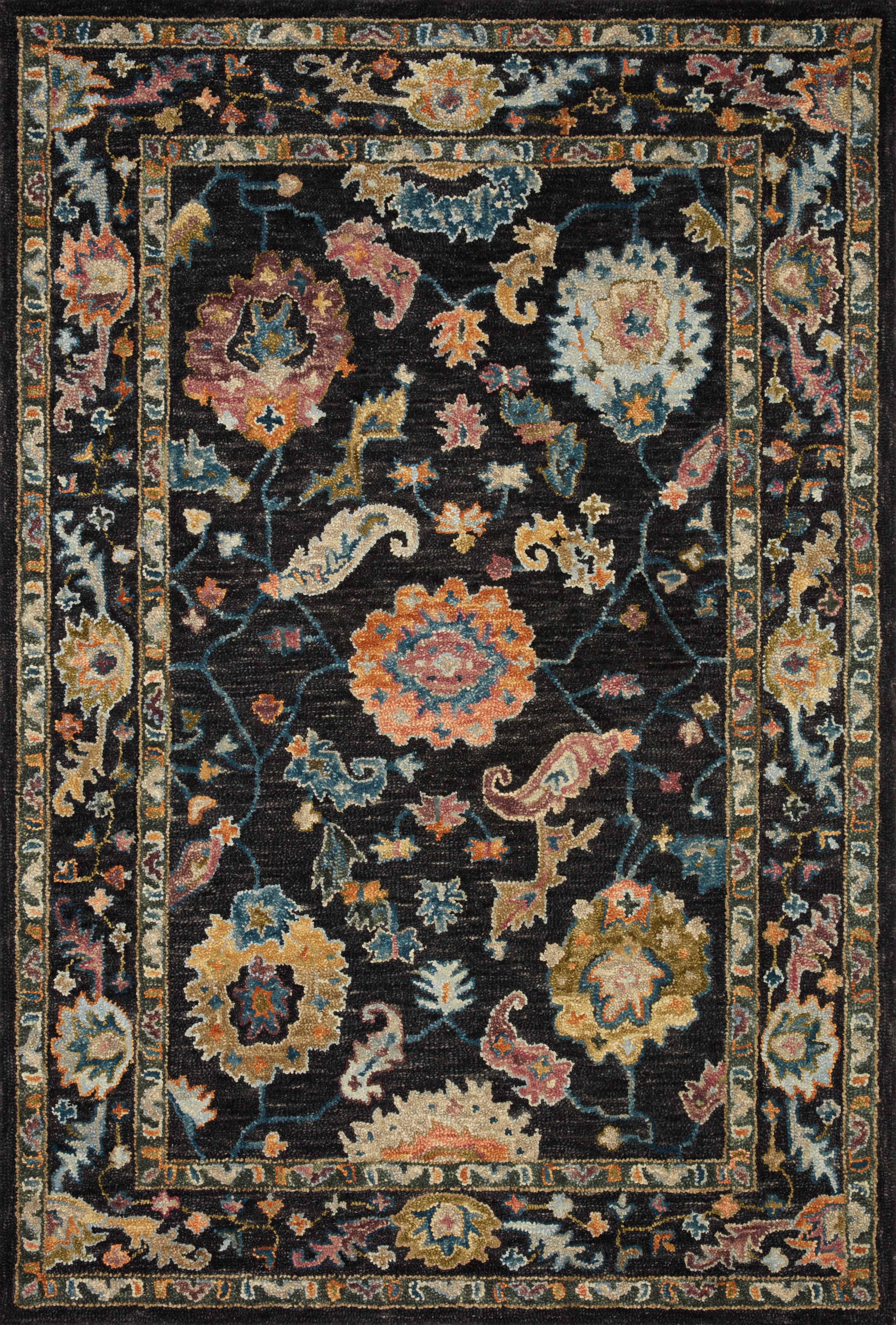 Loloi Rugs Padma Collection Rug in Black, Multi - 8'6