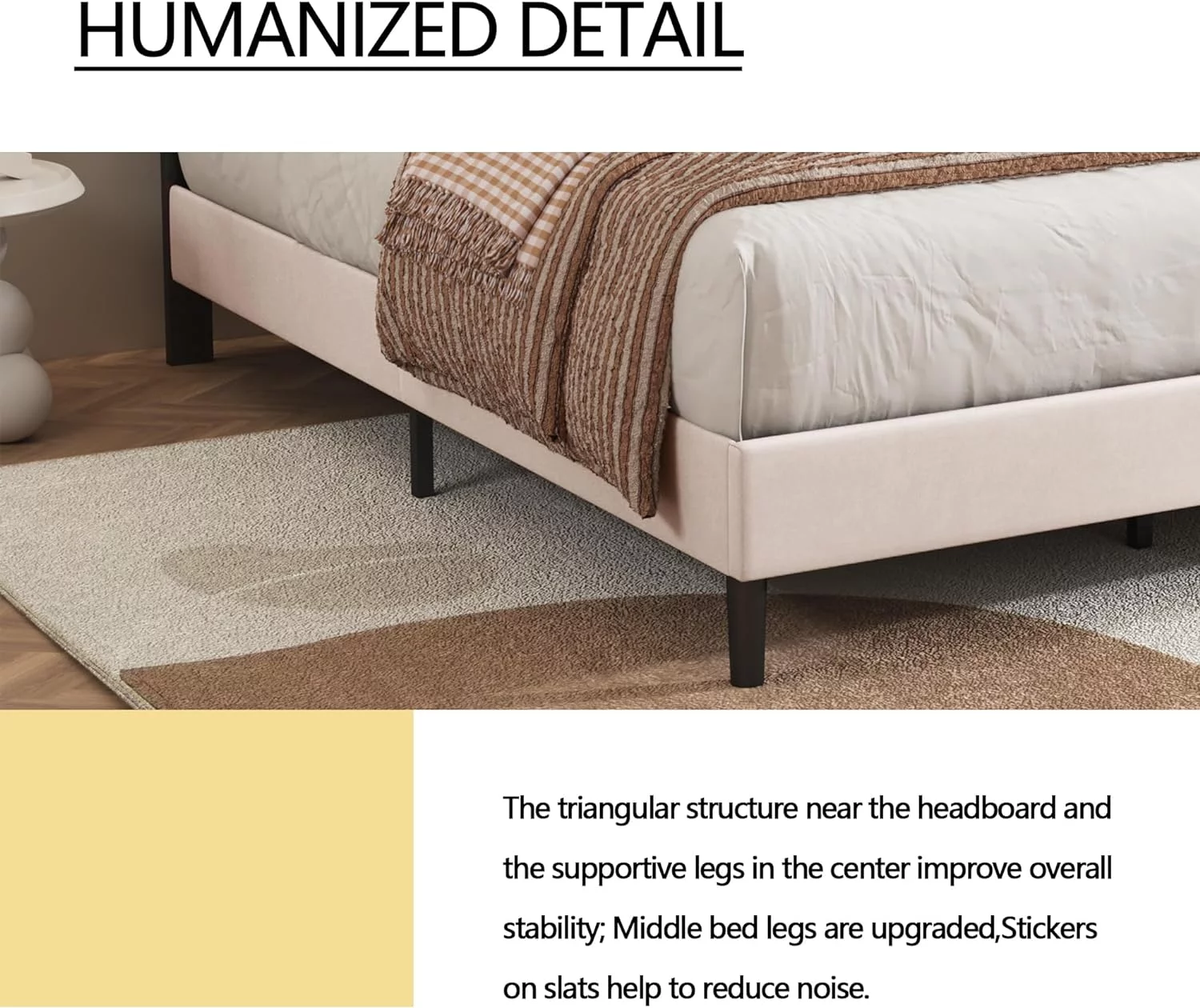 alazyhome Velvet Upholstered Platform Bed Frame Twin Size with Button Tufting Headboard , Easy Assembly, Pink - Inhomebuy