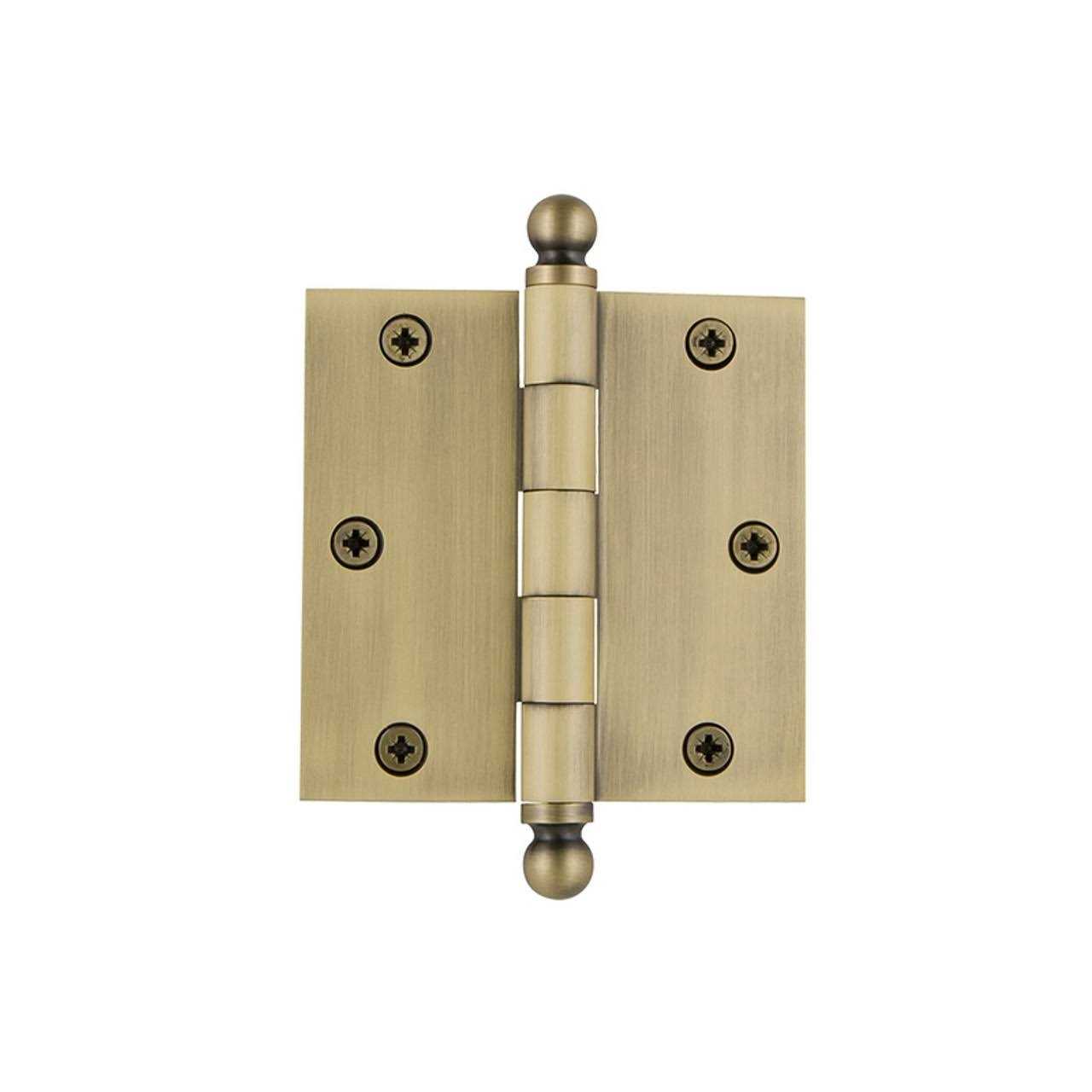 Nostalgic Warehouse 3.5 Ball Tip Residential Hinge Square Corners - Inhomebuy