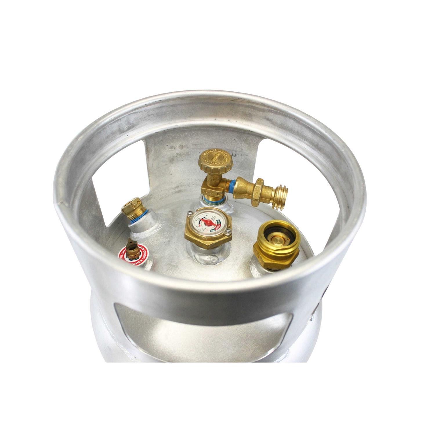 Flame King 30lb Propane Tank Lp Cylinder with OPD & Gauge - Inhomebuy