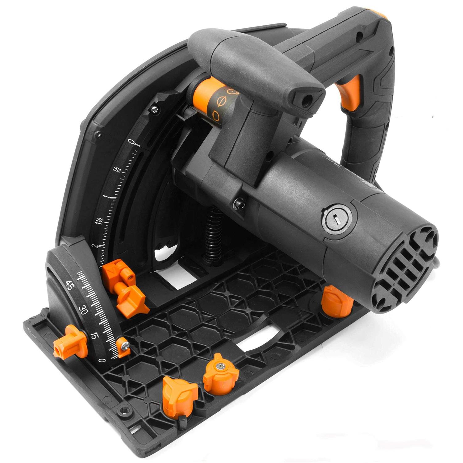 WEN 110-Inch Track Saw Track Guide Rail and Adapters - Inhomebuy