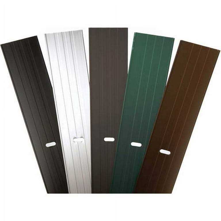 EasyFlex 60′ No-Dig Black Plastic Landscape Edging Roll - Inhomebuy