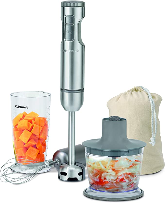Cuisinart Smart Stick�?Hand Blender with Chopper Attachment |CSB-87C| - Inhomebuy