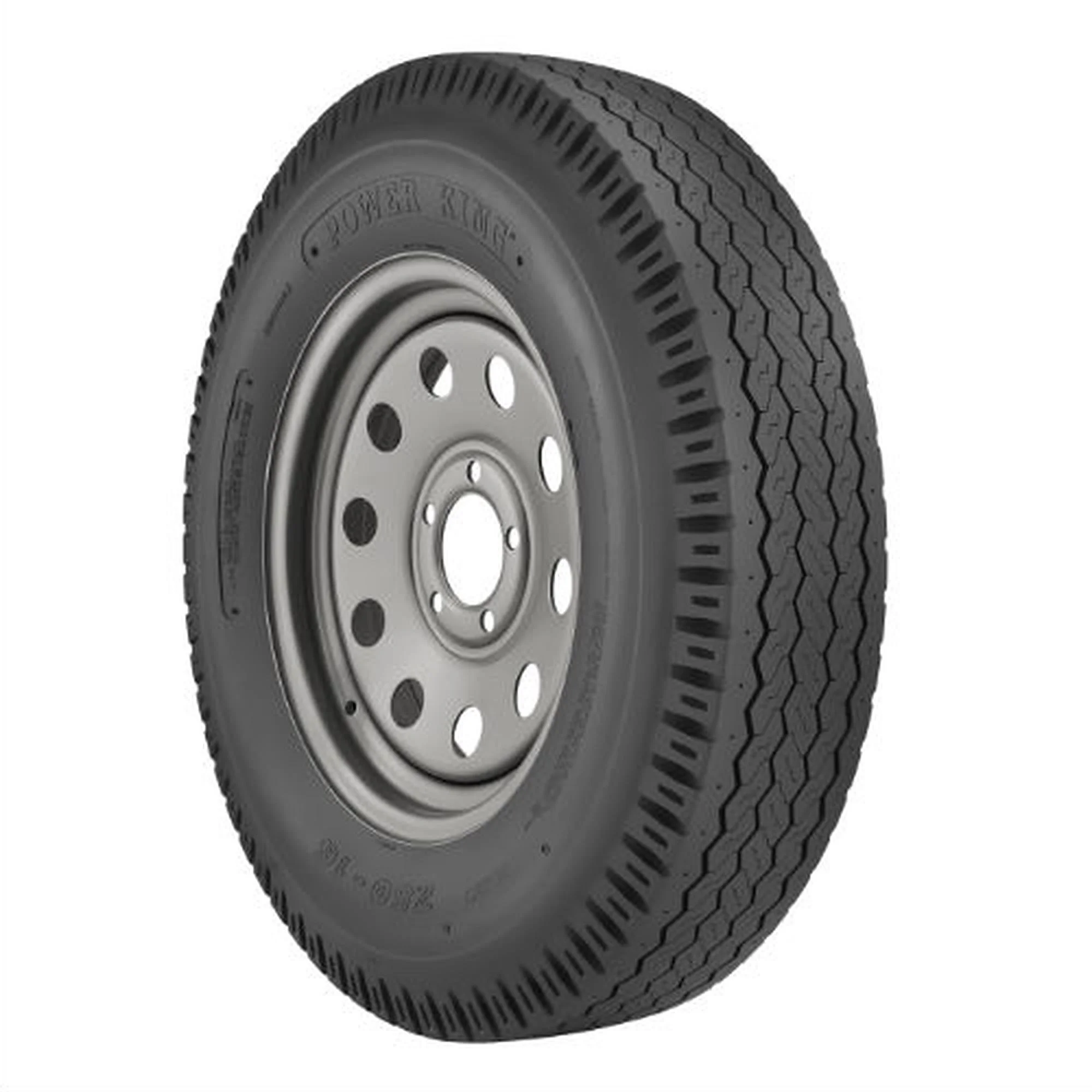 Power King Super Highway II 8.75-16.5 115/111L E Commercial Tire - Inhomebuy