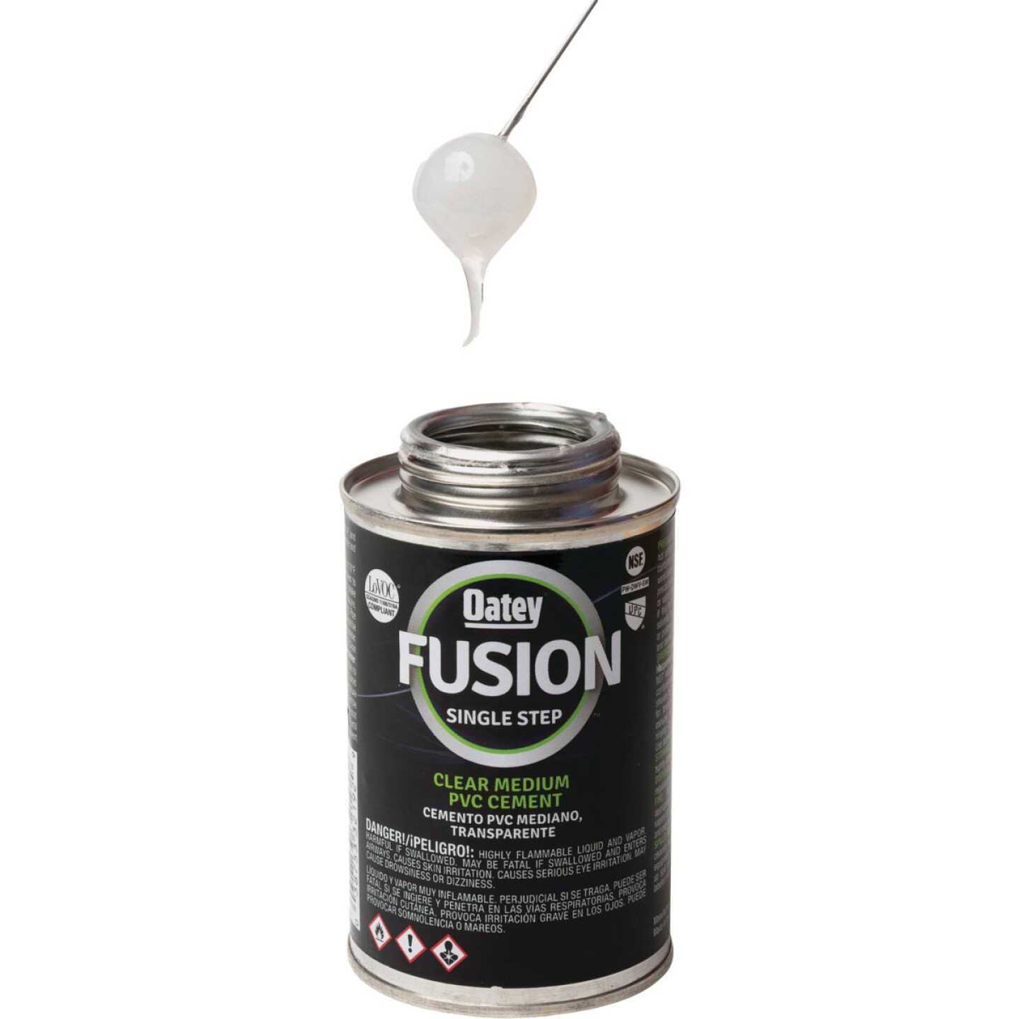 Oatey Fusion Single Step Cement Medium PVC - Inhomebuy