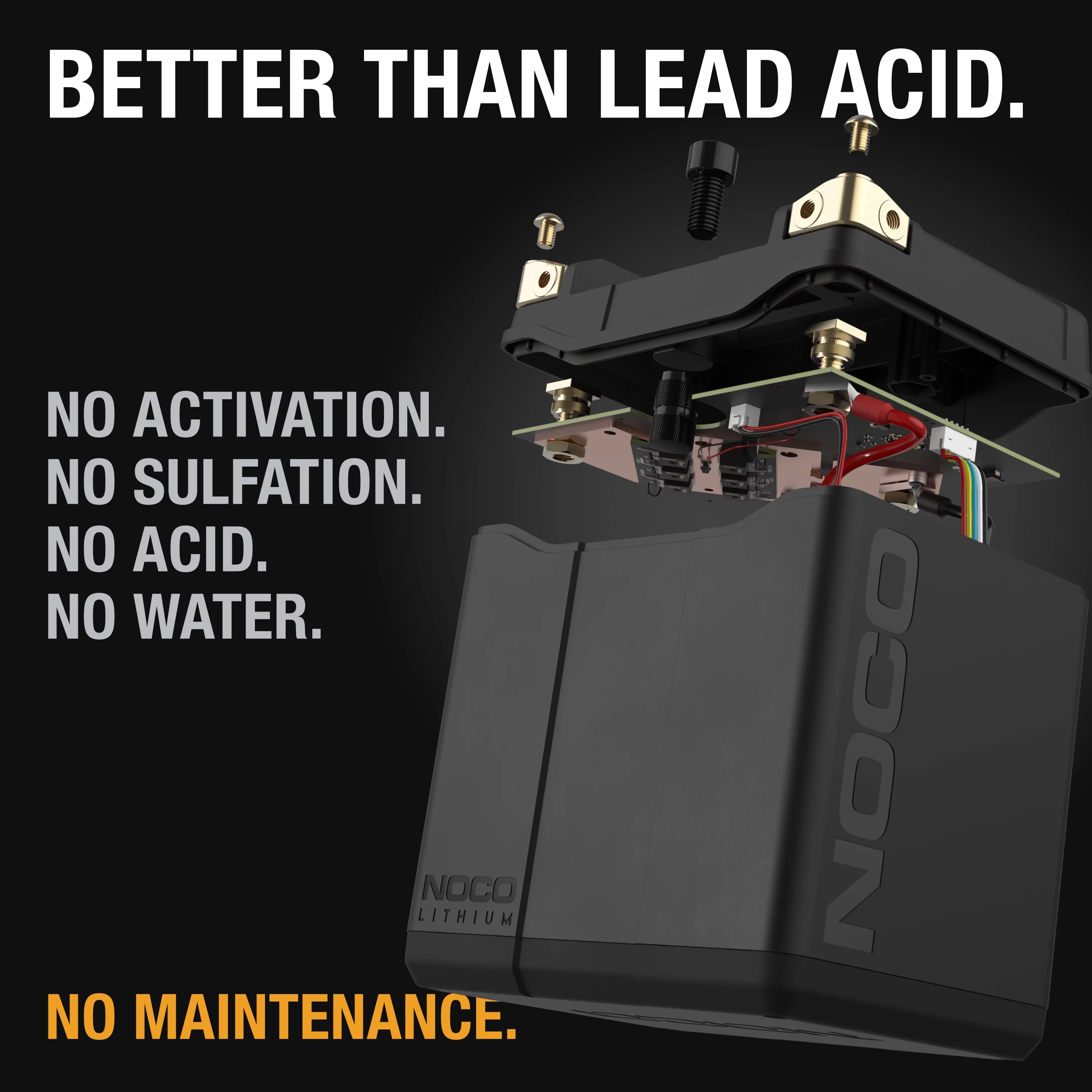 NOCO Lithium NLP30 Group 30 700A 12V 8Ah Lithium Powersport Battery - Inhomebuy