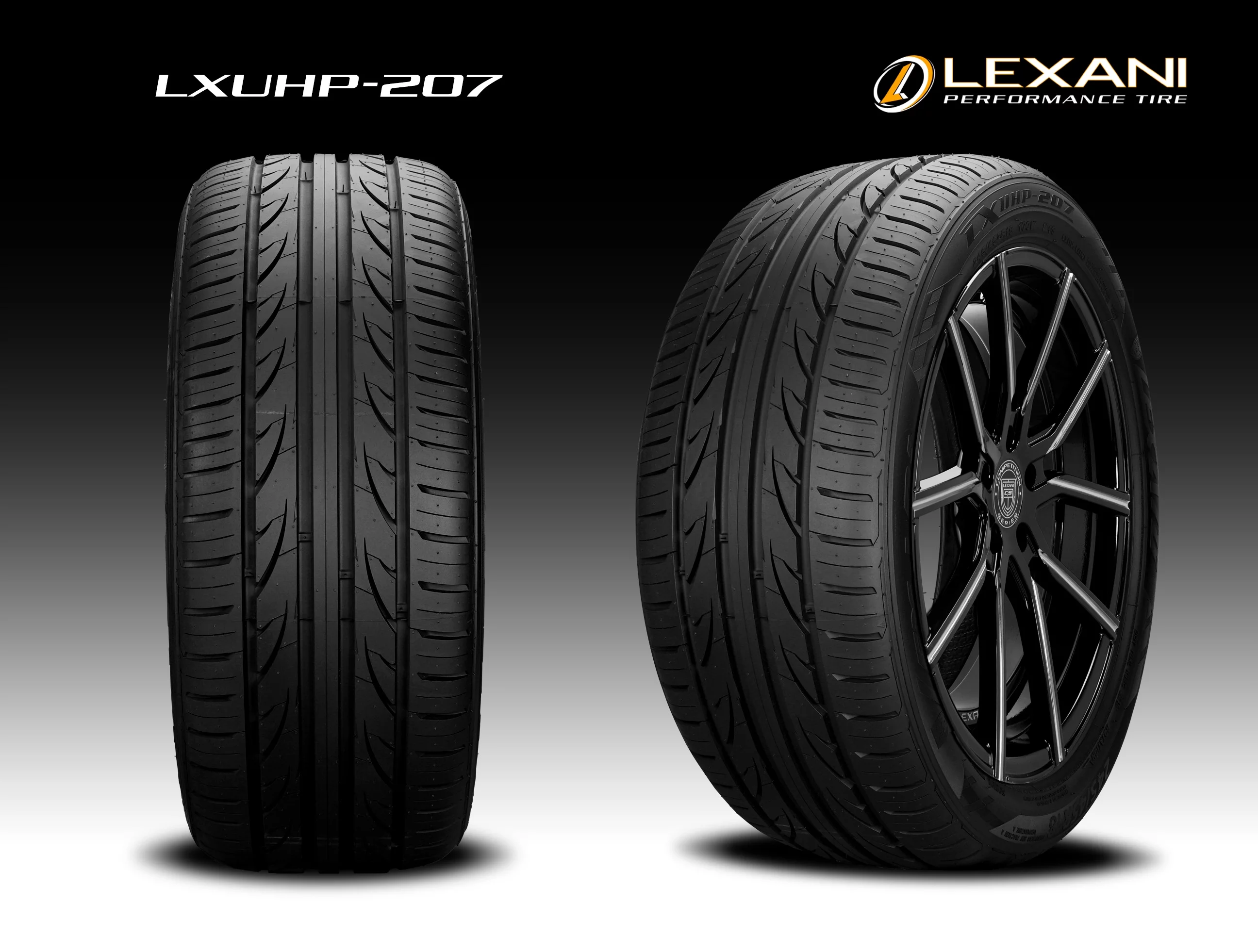 Lexani LXUHP-207 245/45ZR18 100W XL All Season Ultra High Performance Tire - Inhomebuy
