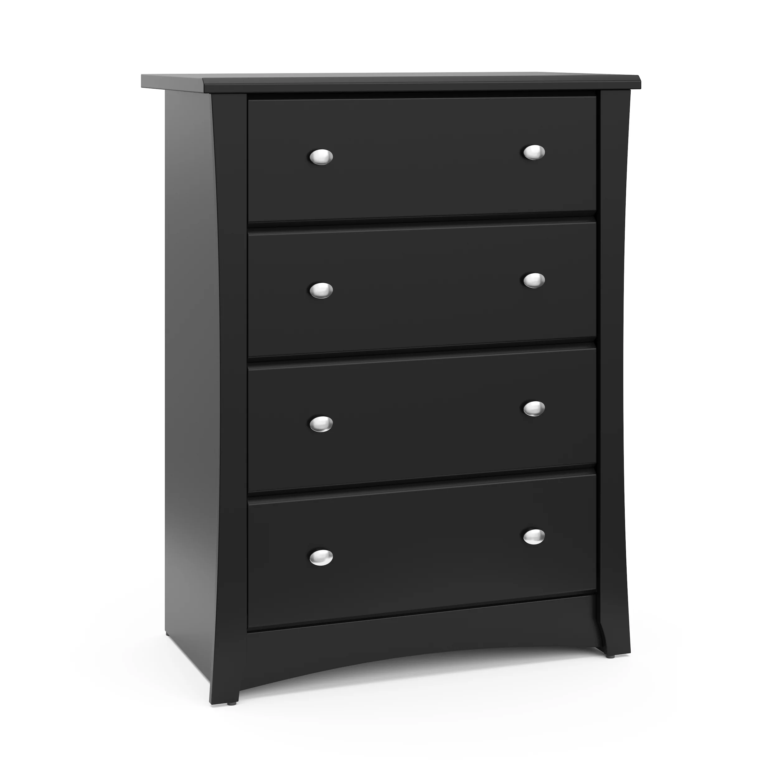 Storkcraft Crescent 4 Drawer Dresser, Pebble Gray - Inhomebuy