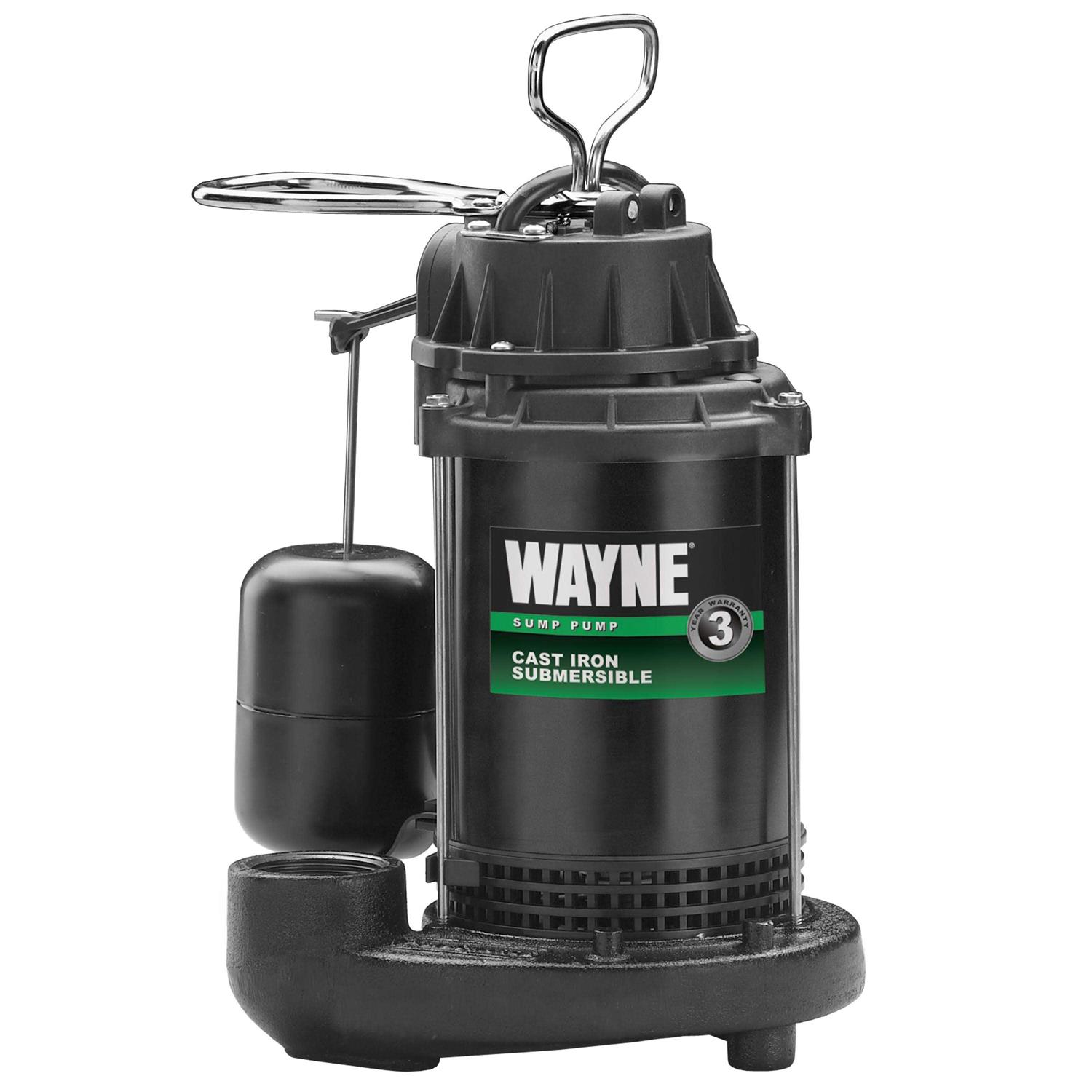 Wayne 1/2 HP Thermoplastic Sump Pump SPF50 - Inhomebuy