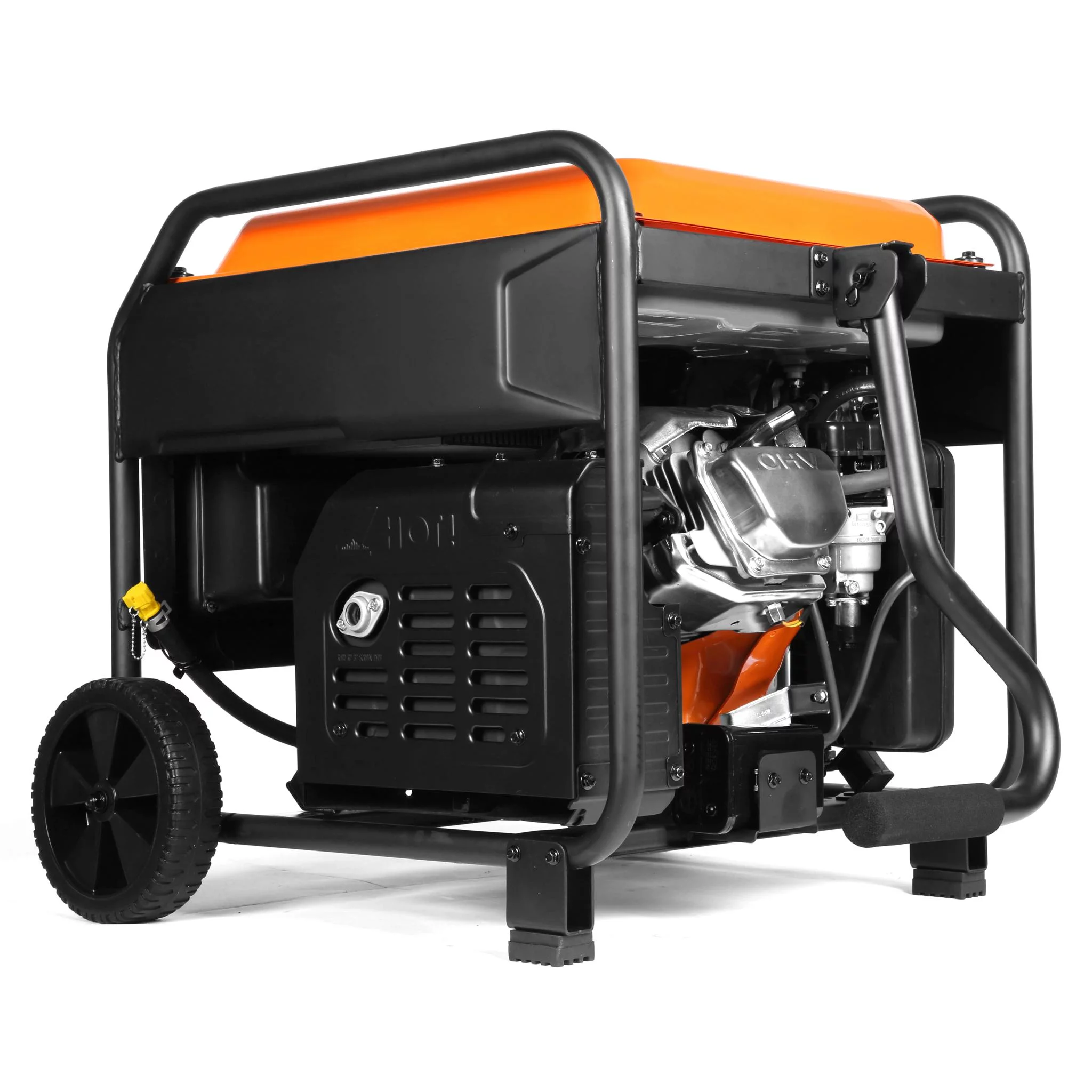 WEN 8750-Watt RV and Transfer-Switch-Ready 120V/240V Dual Fuel Open Frame Inverter Generator with Remote Electric Start and CO Shutdown Sensor - Inhomebuy