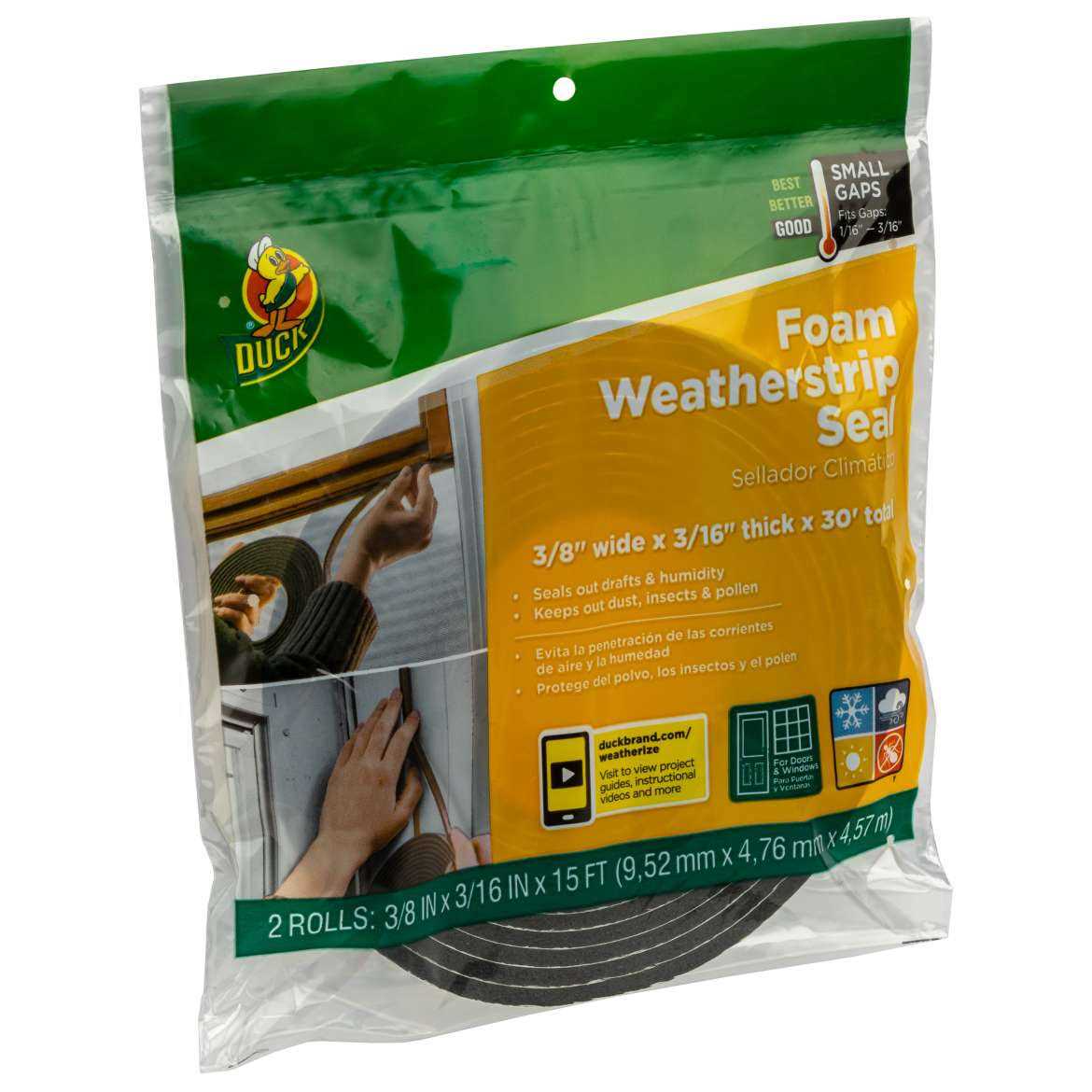 Duck Foam Weatherstrip Seal - Inhomebuy