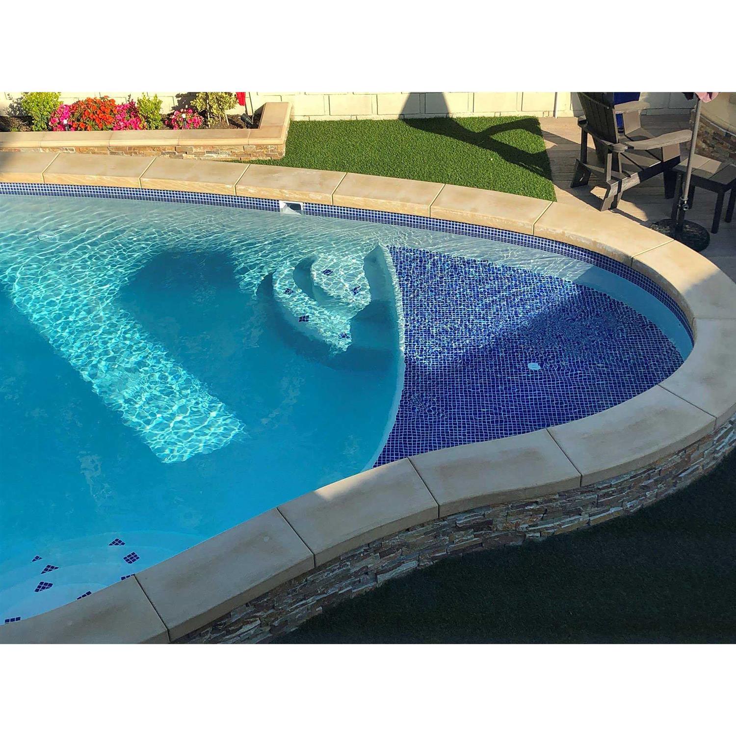 Mosaic Tile Outlet Modern Glass Liner Molding Tile - Inhomebuy