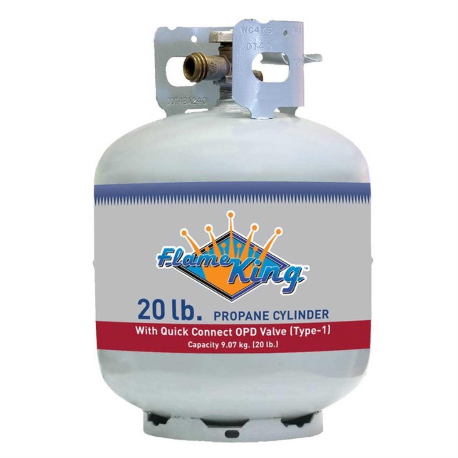 Flame King 20 Dual Propane Bottle Rack KT20MNT - Inhomebuy