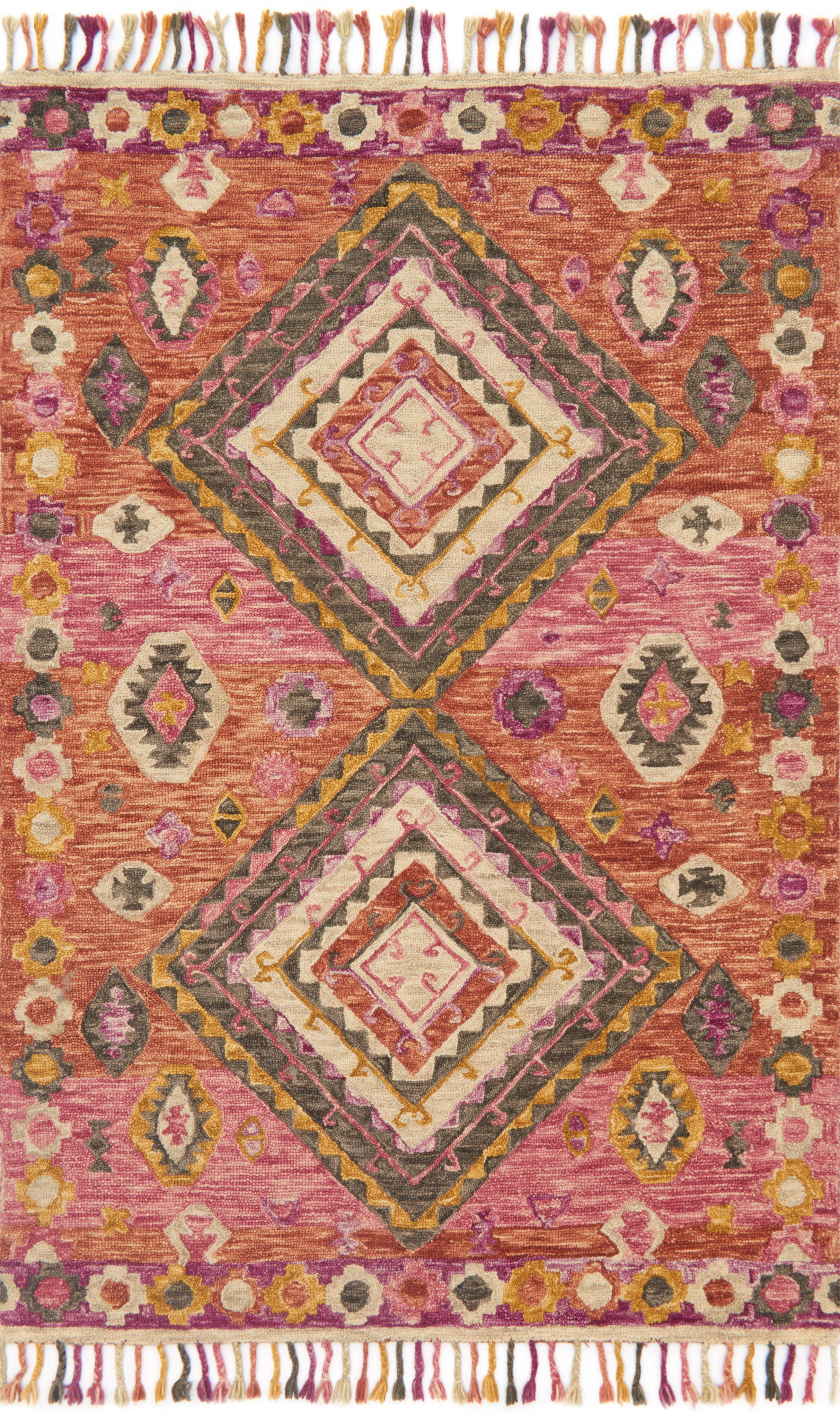 Loloi Rugs Zharah Collection Rug in Fiesta - 9'3