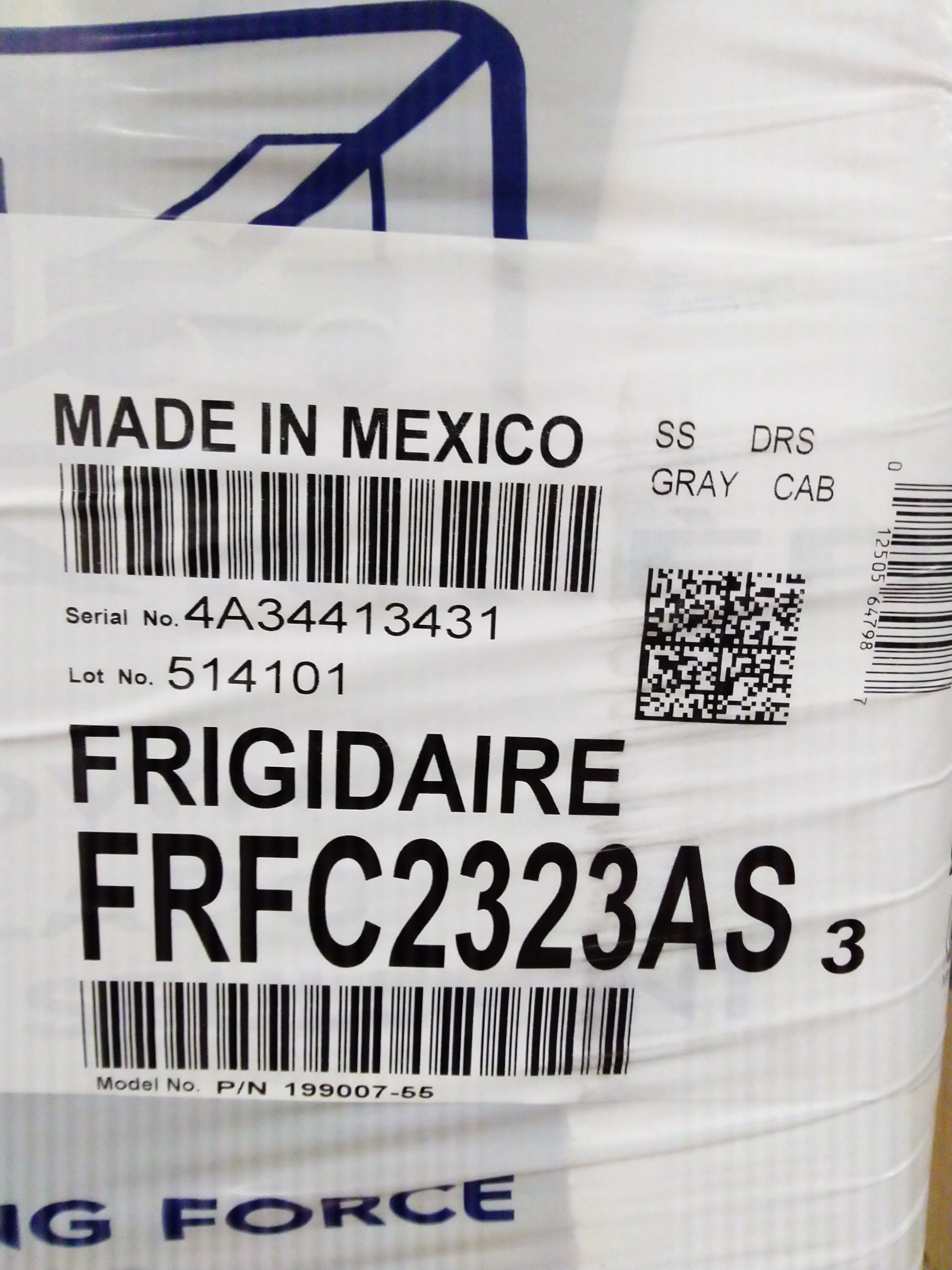 FRIGIDAIRE 36 IN. 22.6 CU FT. STAINLESS STEEL COUNTER-DEPTH FRENCH DOOR REFRIGERATOR - FRFC2323AS - Inhomebuy