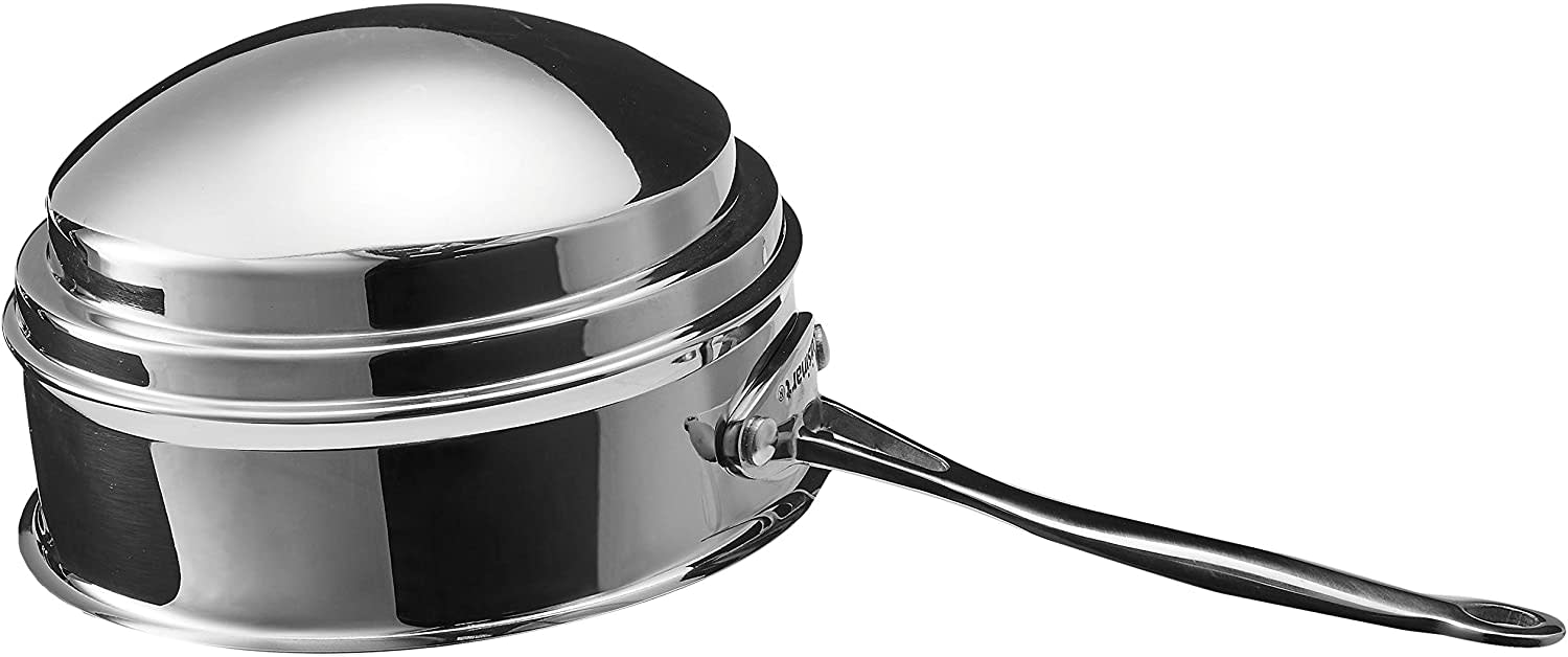 Cuisinart Chef's Classic Double Broiler: 20cm, stainless steel, fits 2, 3 & 4-quart saucepans | 7111-20 - Inhomebuy