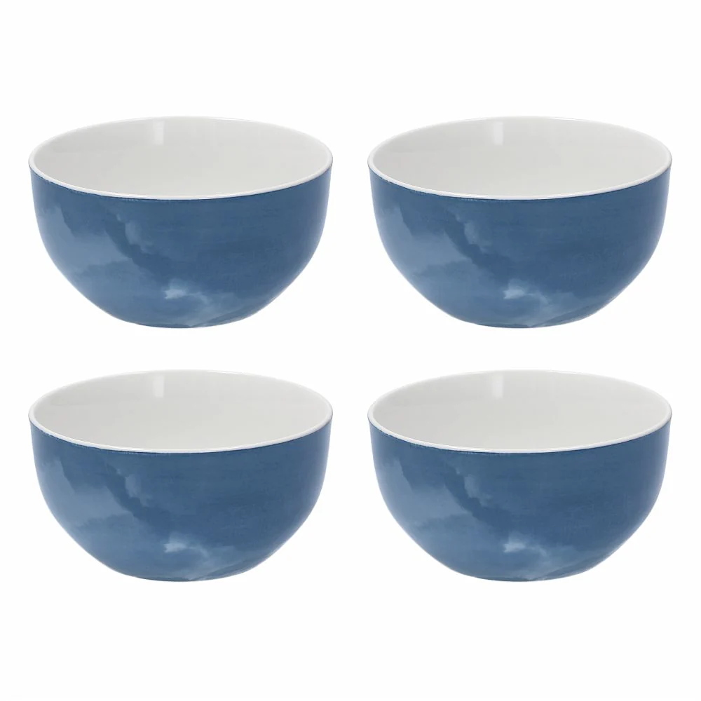 Sfera Colorplay Blue Bowls 14cm Set of 4pcs - Inhomebuy