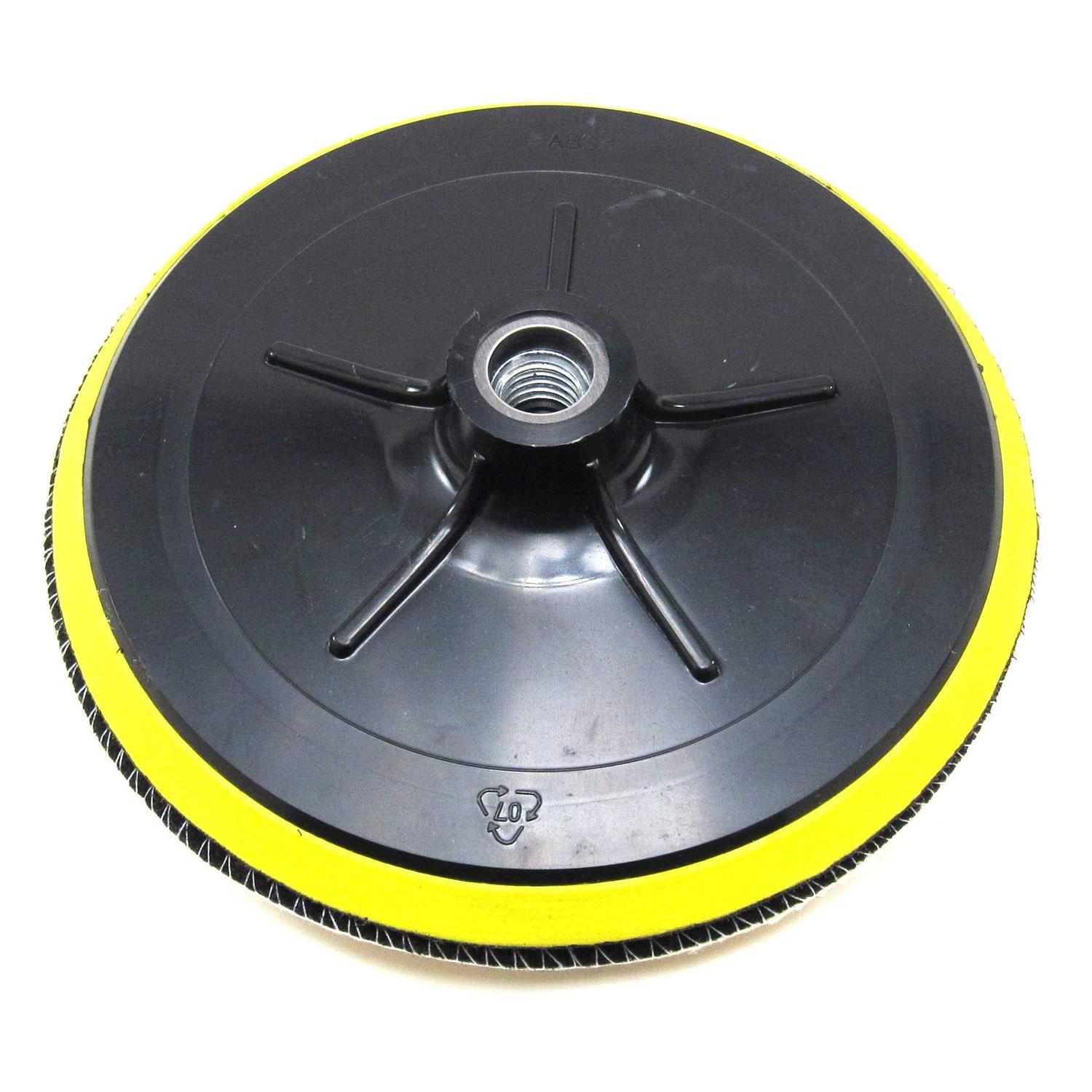 Elitexion Backing Plate For Polishing Buffering Soft Wool With Hook And Loop Pad - Inhomebuy